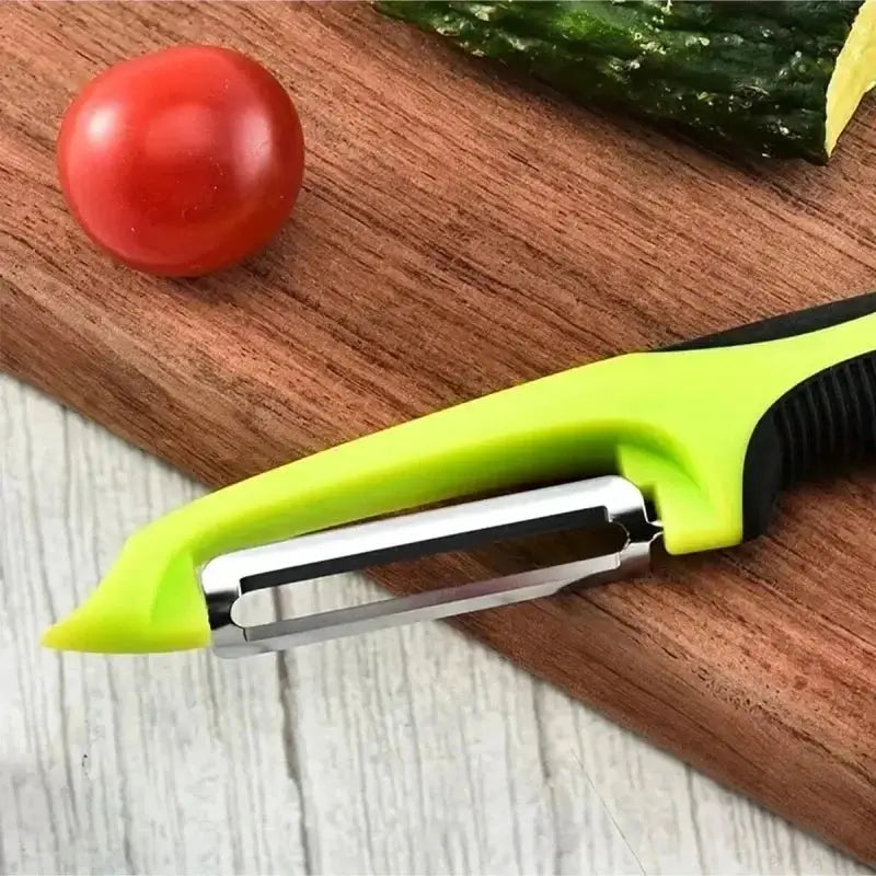 Stainless Steel Peeling Knife Multifunctional Kitchen Tool for Potatoes Vegetables and Fruits