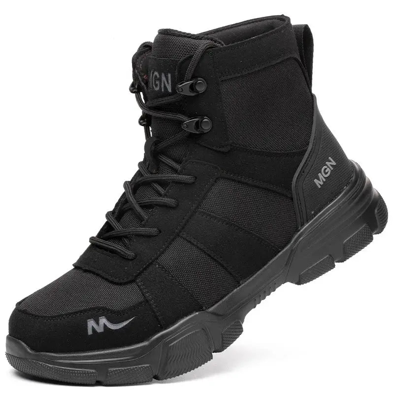 Indestructible Safety Shoes For Men And Women With Steel Toe And Puncture Proof Non Slip Work Boots