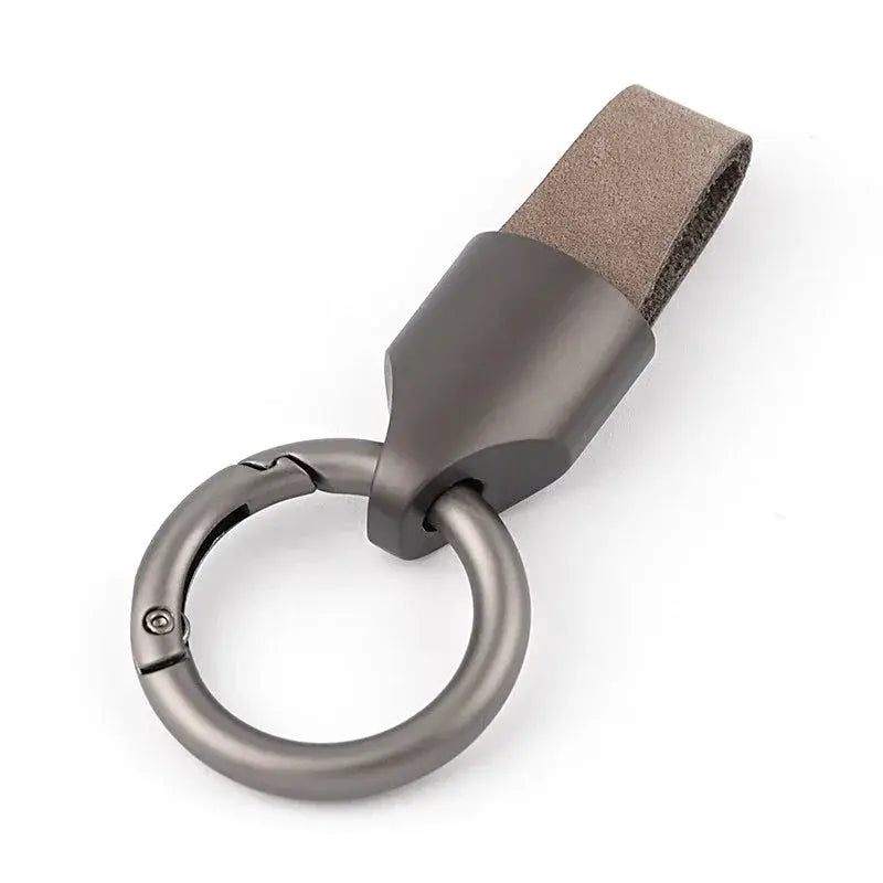 Car Key Chain Pendant For Men And Women Zinc Alloy Simple Waist Hanging Key Ring Holiday Gift