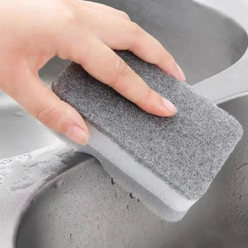Magic Three Layer Cleaning Sponges Reusable Kitchen Scrubbing Pads For Pans Pots Dishes And Surfaces
