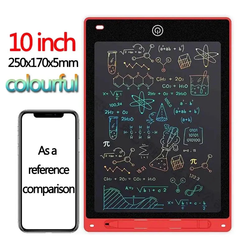 10 And 12 Inch LCD Writing Tablet For Kids Graffiti Sketchpad Handwriting Blackboard Toy Gift