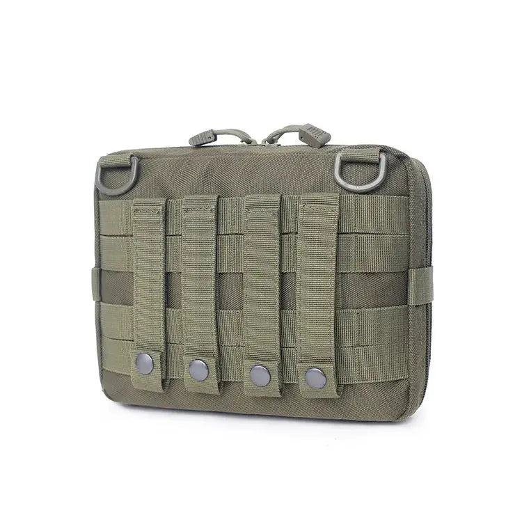 Molle pouch bag olive green EMT medical tactical pouch with MOLLE webbing by Simples Market