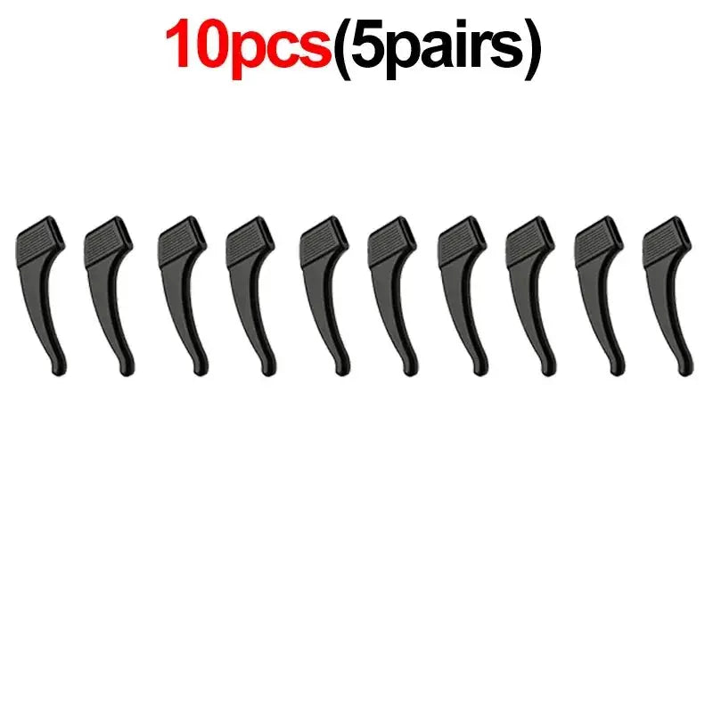 Silicone Ear Hooks For Glasses And Sunglasses Anti Slip Eyewear Holder Sleeve Bracket Fastener