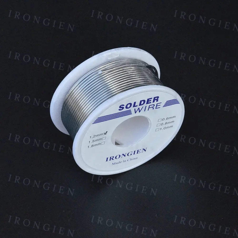 Irongien High Purity Soldering Wire 8g and 50g Roll Mixed Tin Rosin Core Diameter 0.6 to 1.5mm for Electrical Soldering