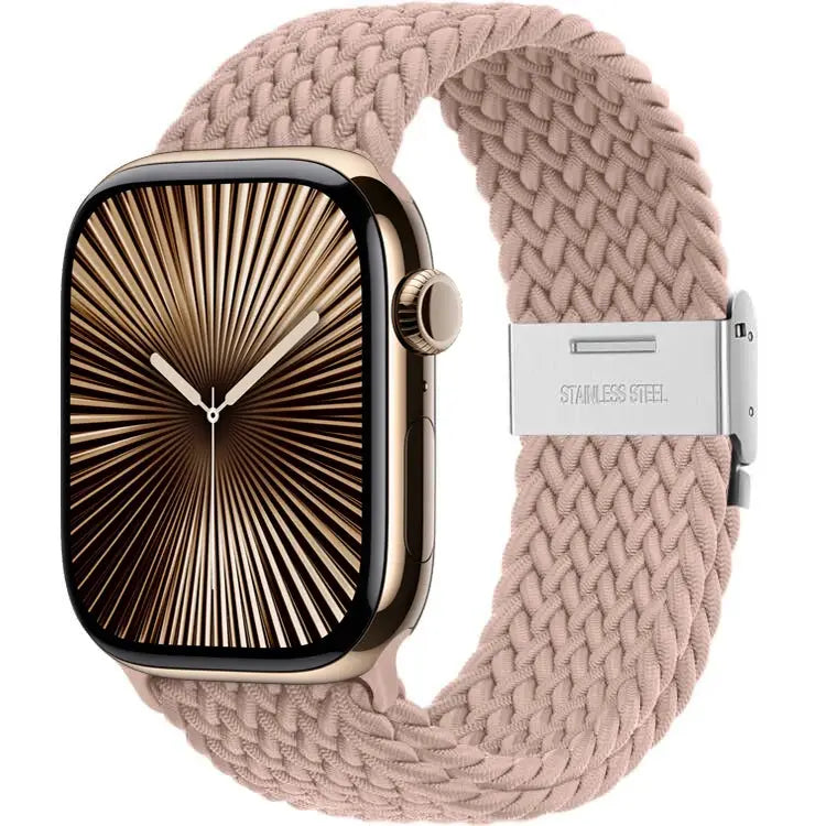 Strap For Apple watch band 46mm 45mm 44mm 49mm 40mm 41mm 42mm Braided loop correa bracelet iWatch series 10 8 9 7 5 2030