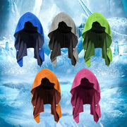 Cooling Hoodie Towel With Evaporative Cool Technology Instantly Cools When Wet Ideal For Sports Fitness Gym