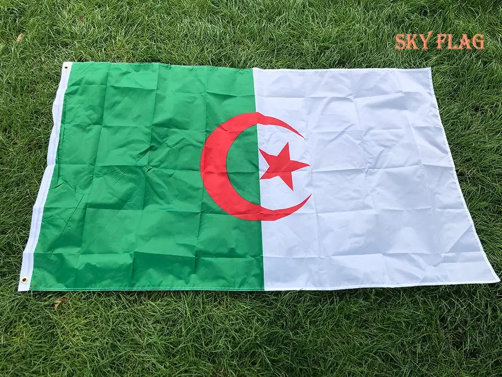 Algeria Flag 90x150cm Polyester Hanging National Flag Banner