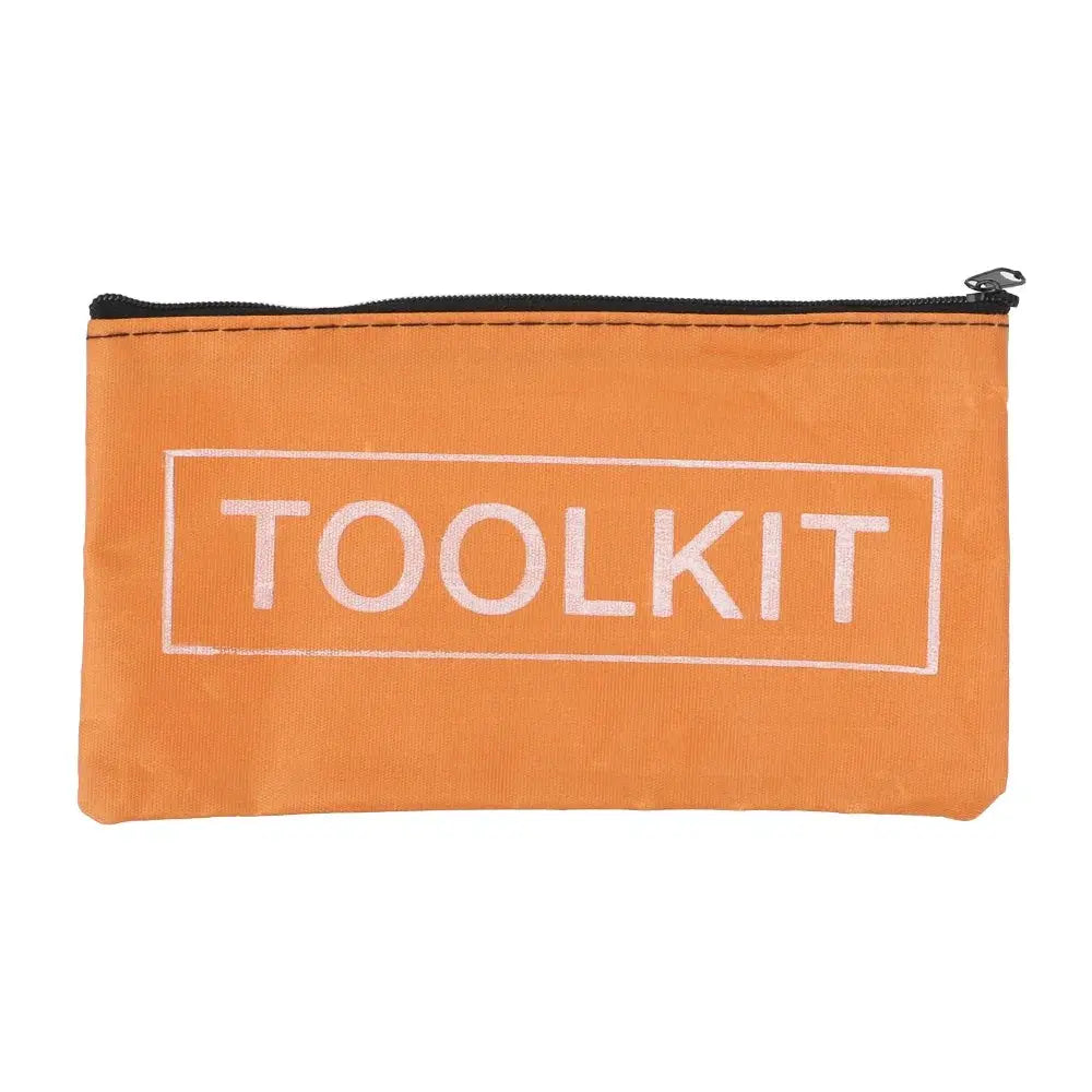 Waterproof Oxford Canvas Organizer Bag With Zipper Portable Multi Function Tool Storage Bag For Hardware And Small Tools