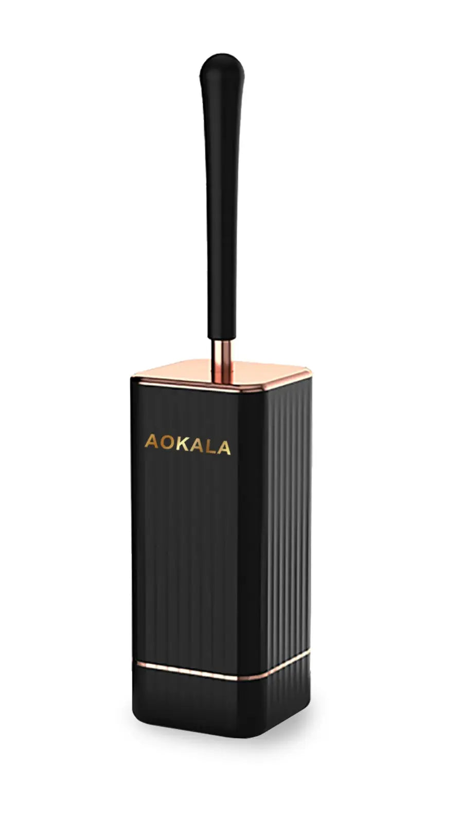 Aokala Toilet Brush And Holder Silicone Set With Long Handle For Deep Cleaning In Modern Bathroom Design