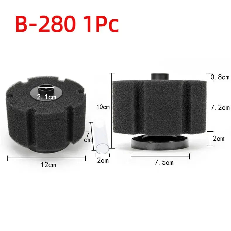 Biochemical Sponge Aquarium Filter For Fish Tank Bio Filter With Air Pump Skimmer For Clear Water