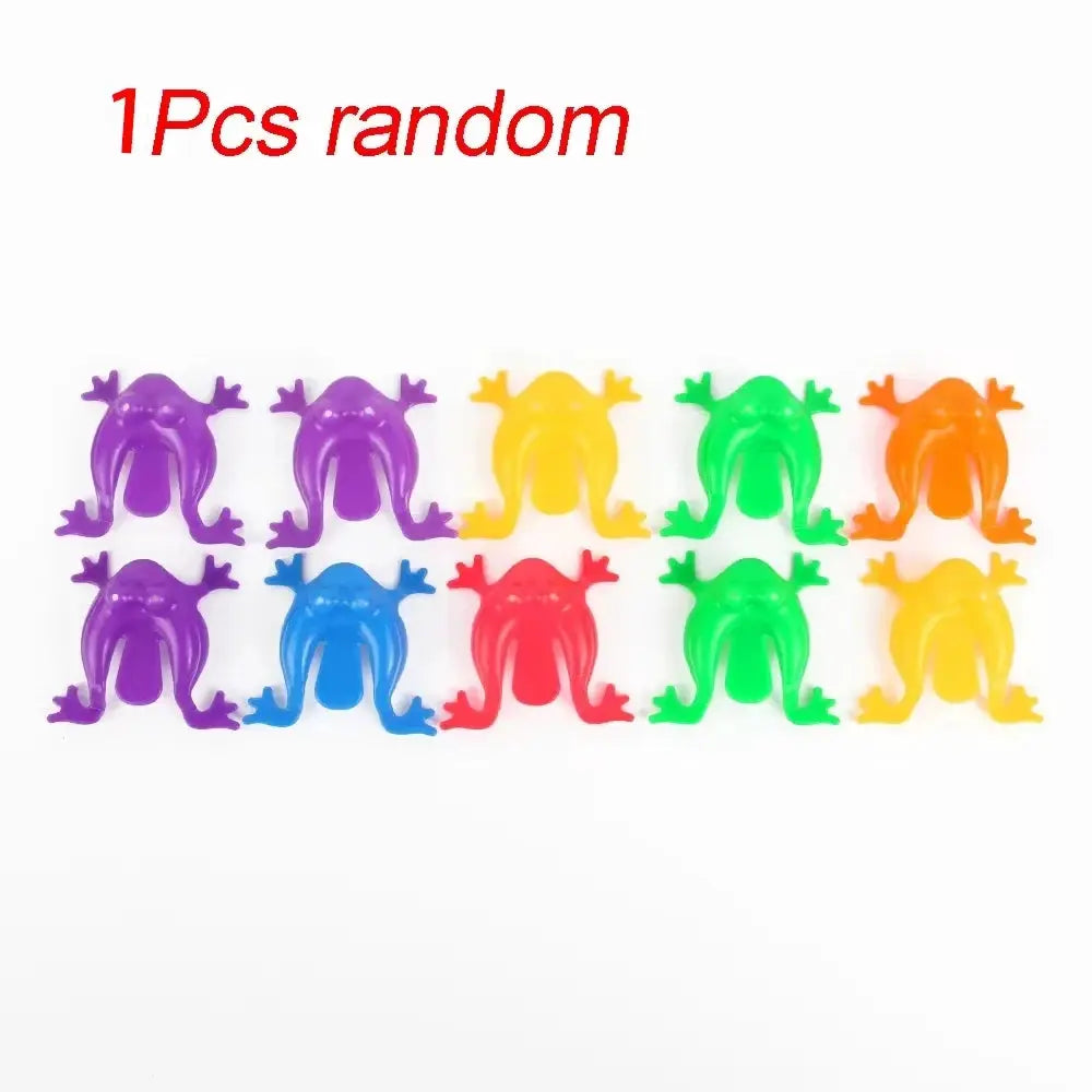 Jumping Frog Toys One to Twenty Pack for Kids Parent Child Anxiety and Stress Relief Assorted Party Gift