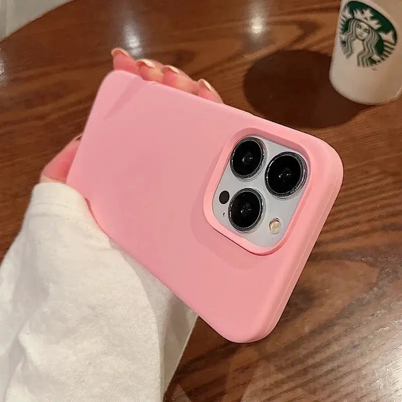 Genuine Liquid Silicone Rugged Case for iPhone 11 to 16 Pro Max Plus Shockproof Soft Back Titanium Gray