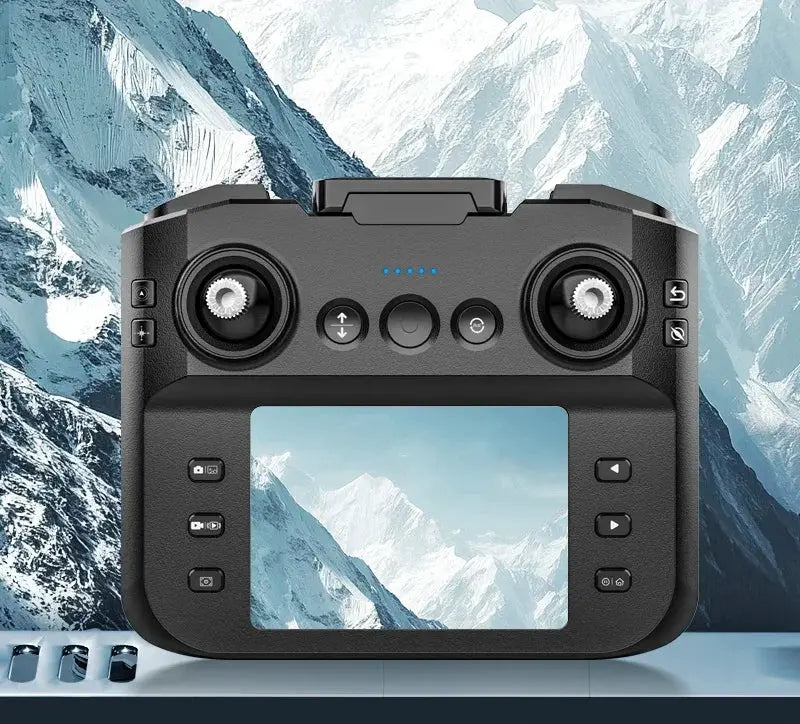 Lenovo SG901 MAX drone remote controller with a large built-in screen and dual joysticks