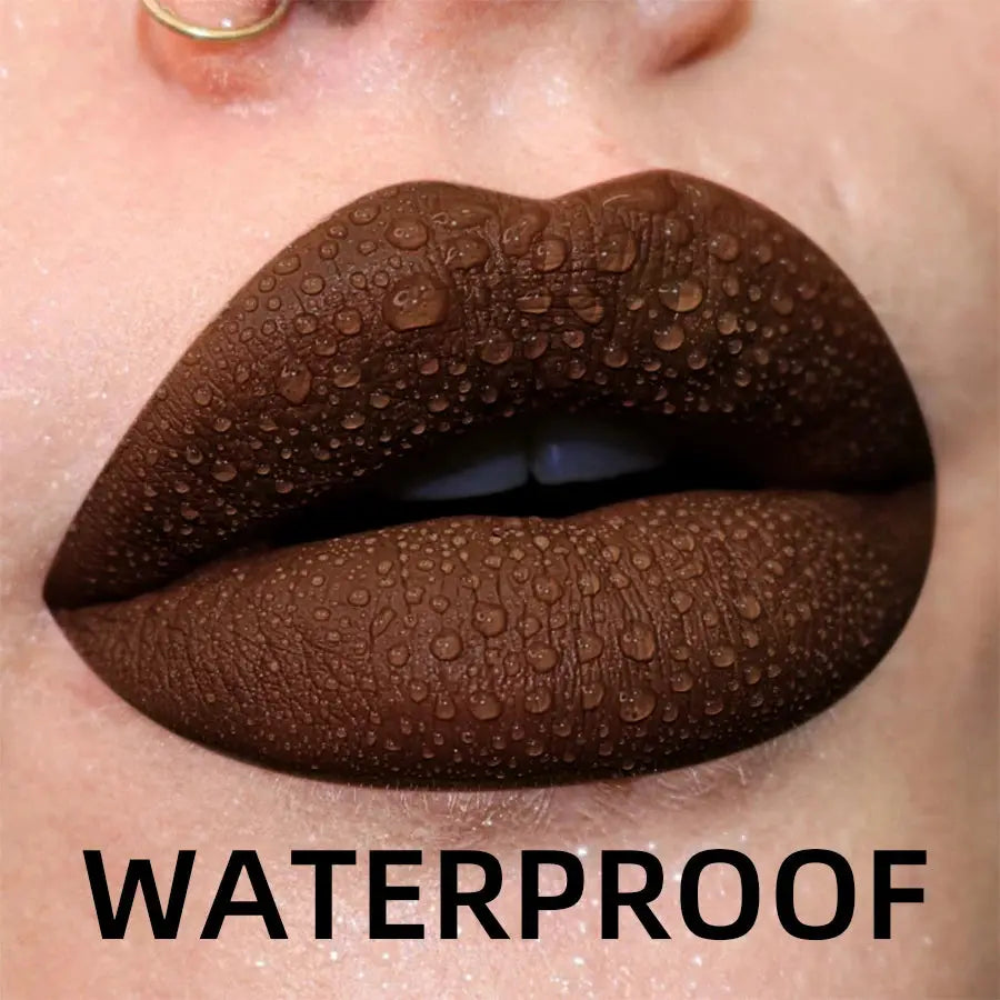 19 Colors Matte Velvet Lip Gloss Waterproof Long Lasting Liquid Lipstick With Nude Red Lip Tint And Lip Glaze