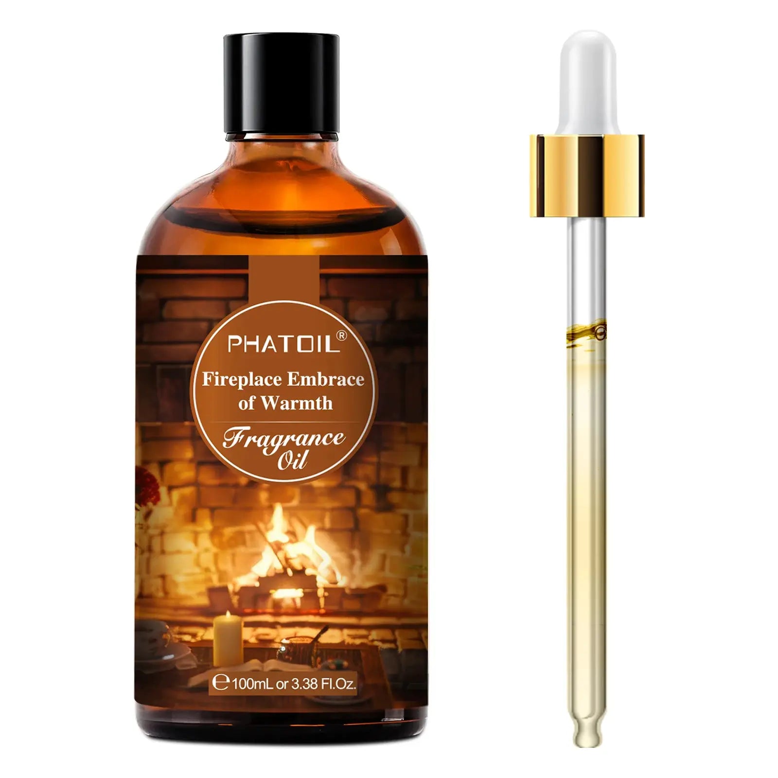 PHATOIL 100ml Fragrance Oils Set With Dropper White Musk Orange Blossom Bubble Gum Baby Powder Coffee For Aromatherapy