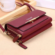 BrandLux Korean Inspired Women Wallet Bag With Large Capacity Secured Card Holder And Phone Pocket