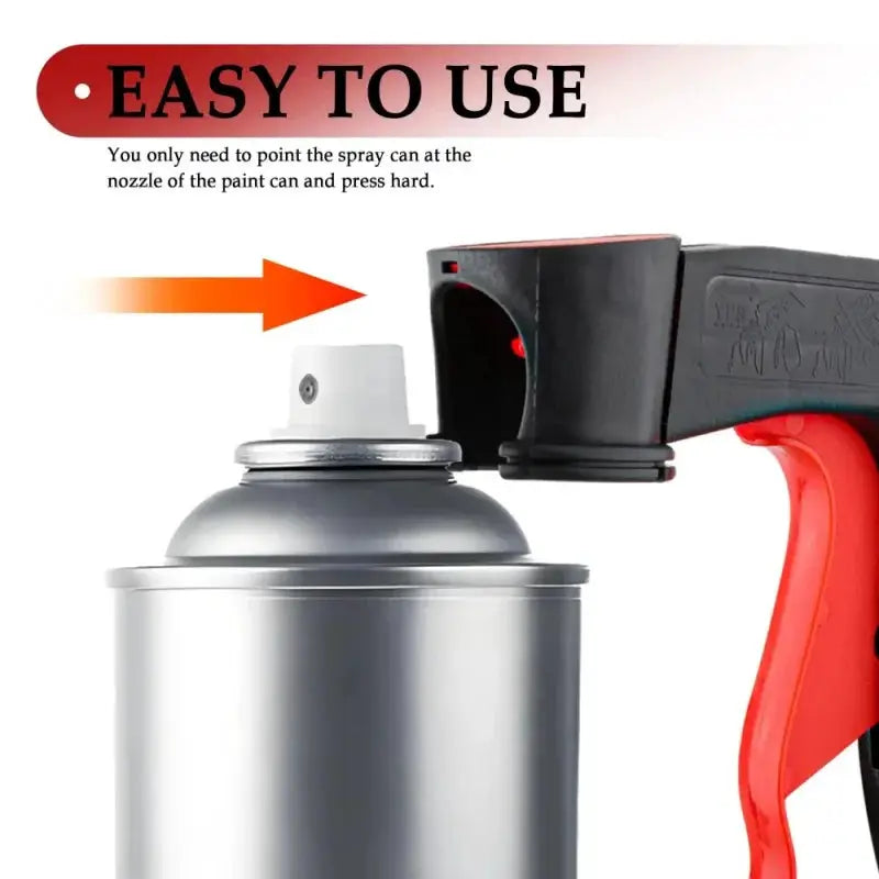 Reusable Car Spray Trigger Handle Turns Spray Cans Into Professional Repair Paint Sprayer For Home Auto DIY Projects