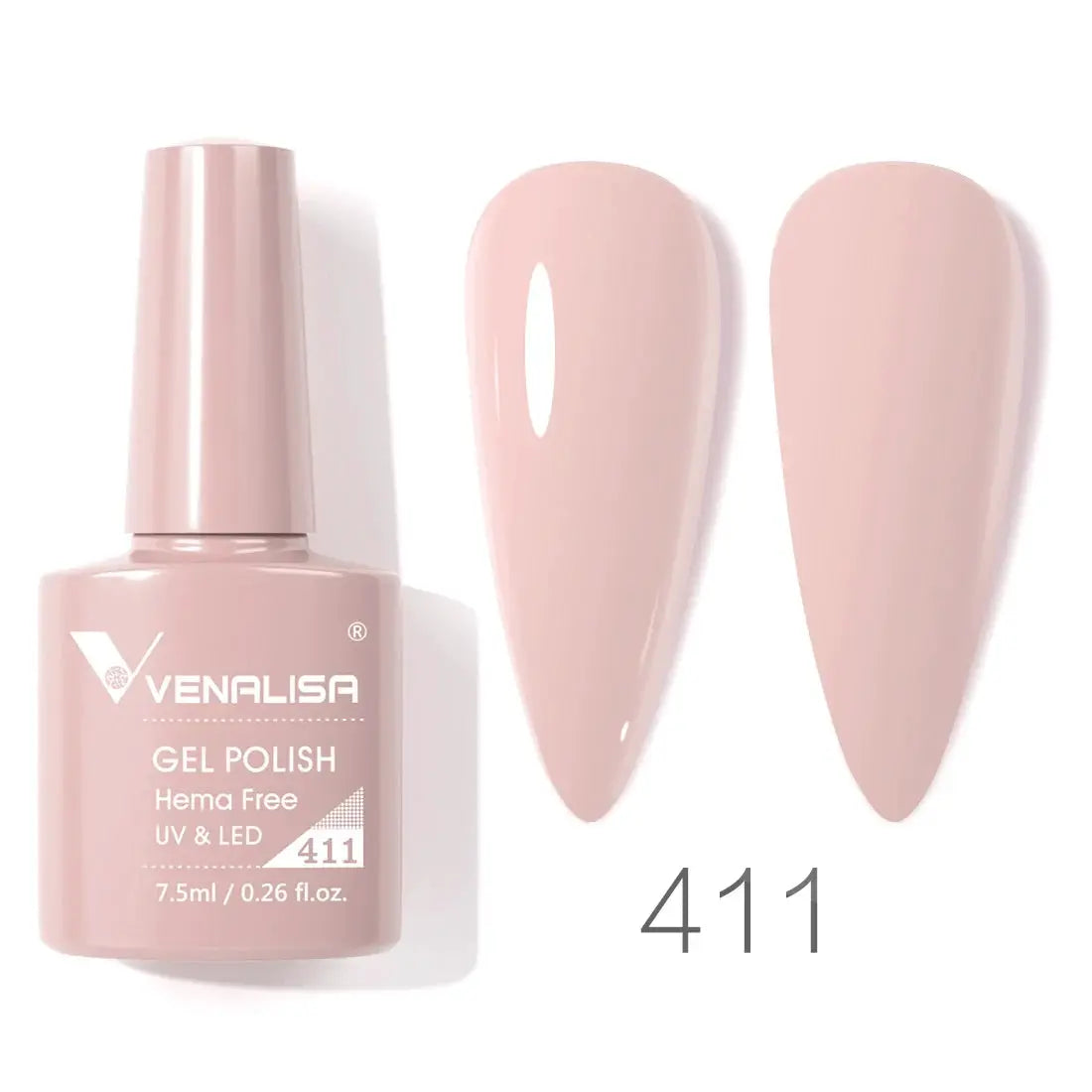Venalisa 7 5ml Gel Nail Polish Kit 60 Colors Hema Free Milky White Jelly Soak Off UV LED Varnish Full Coverage