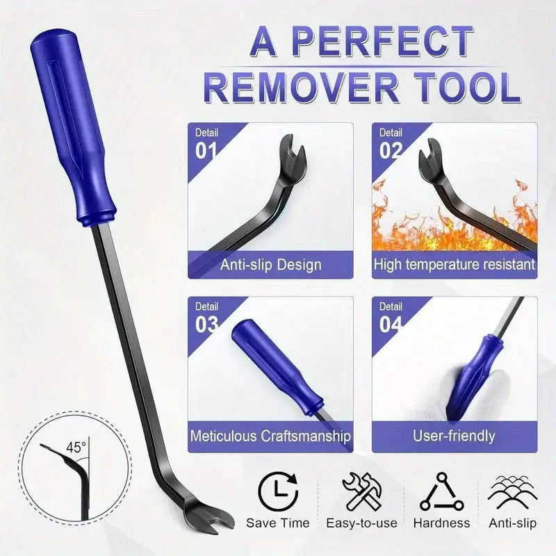 Auto Dismantle Tools Kit Plastic for Car Door Clips Panel Trim Removal and Audio Dash Components