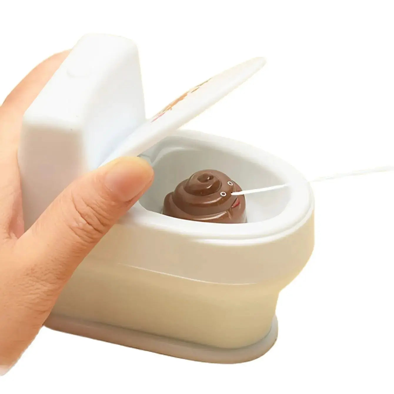 Novel Poop Spray Prank Toy For Adults And Teens Mini Toilet Sprinkler Gun Gag Gift Simulation Toy