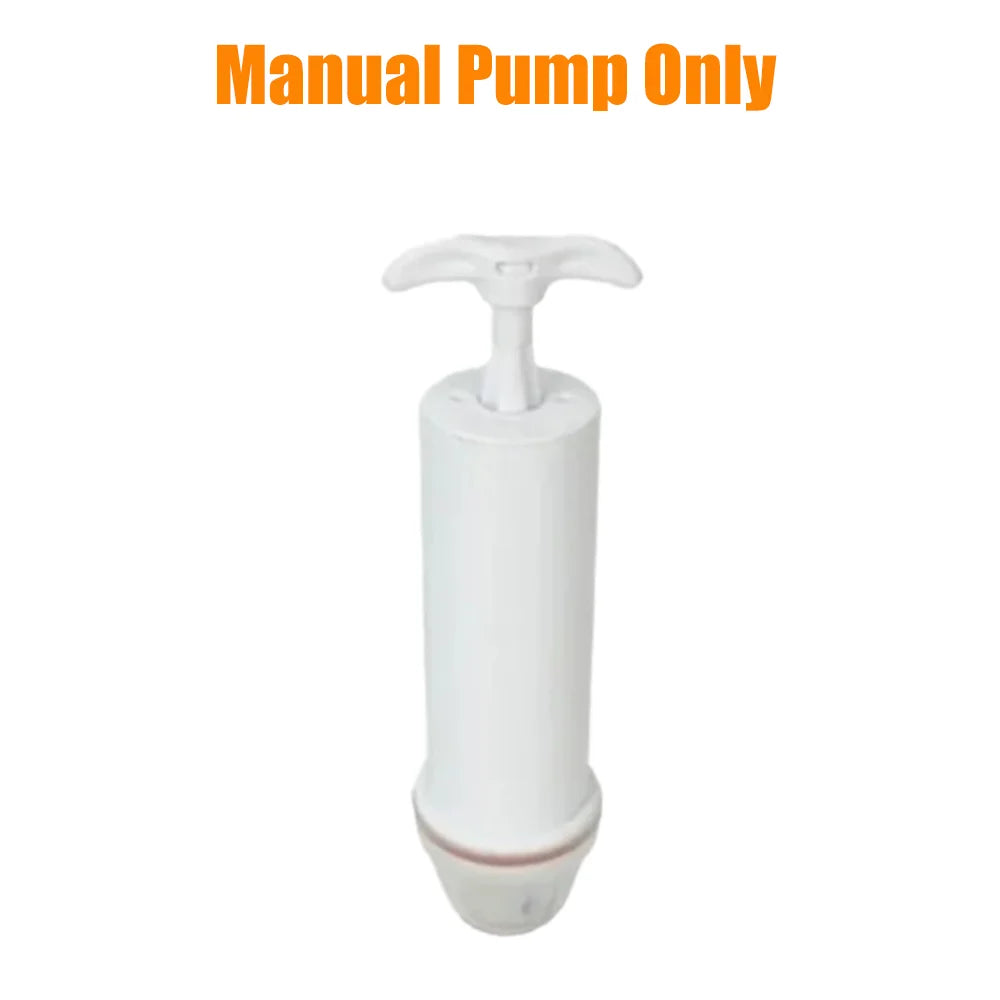 Vacuum Sealed Food Bags With Sealing Pump And Air Valve For Fresh Food Storage Small And Large Sizes 10 Or 20 Pack