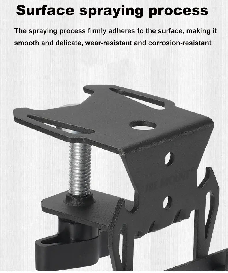 Gas canister hook mounting bracket, black metal camping accessory with hanging plate and screw