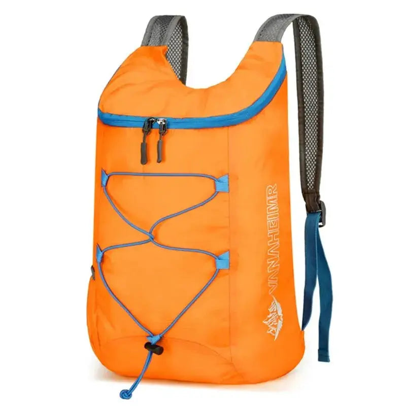SummitGear Ultra Lightweight Folding Backpack Waterproof Nylon for Camping Hiking Travel Multifunctional