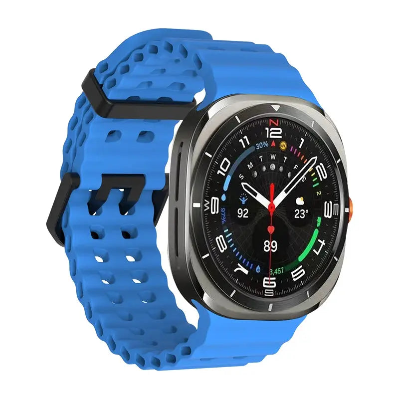 1:1 Marine Band For Samsung Galaxy Watch Ultra 2025 2024 Strap Accessories Sport Silicone Bracelet For Samsung Galaxy Ultra 47mm