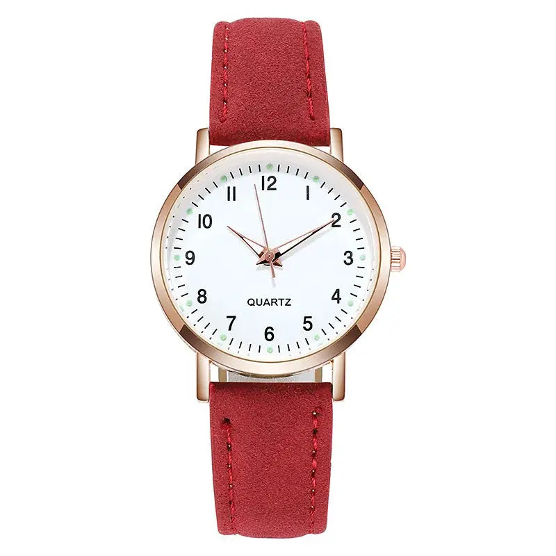 Fashion Watch For Women Leather Belt Watches Ladies Luxury Analog Quartz Luminous Wristwatch Clock Relogio Feminino