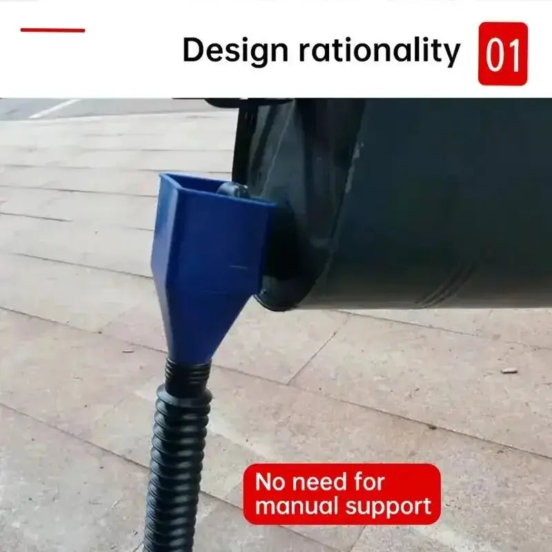 Plastic Car and Motorcycle Oil Change Funnel With Filter for Refueling and Oil Transfer