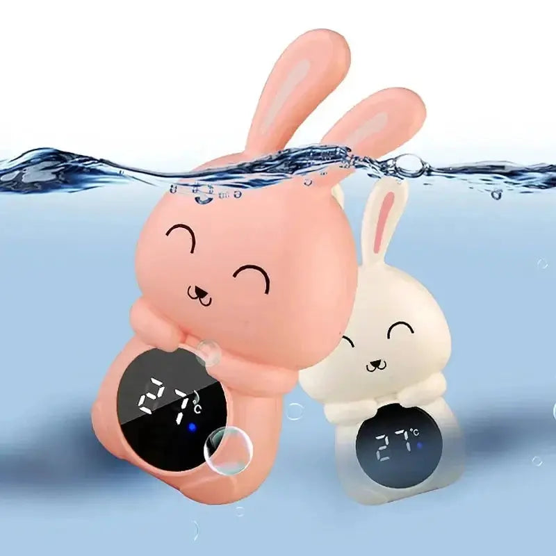 Floating Baby Bath Temperature Meter With LED Display Digital Water Thermometer Safe Cartoon Design