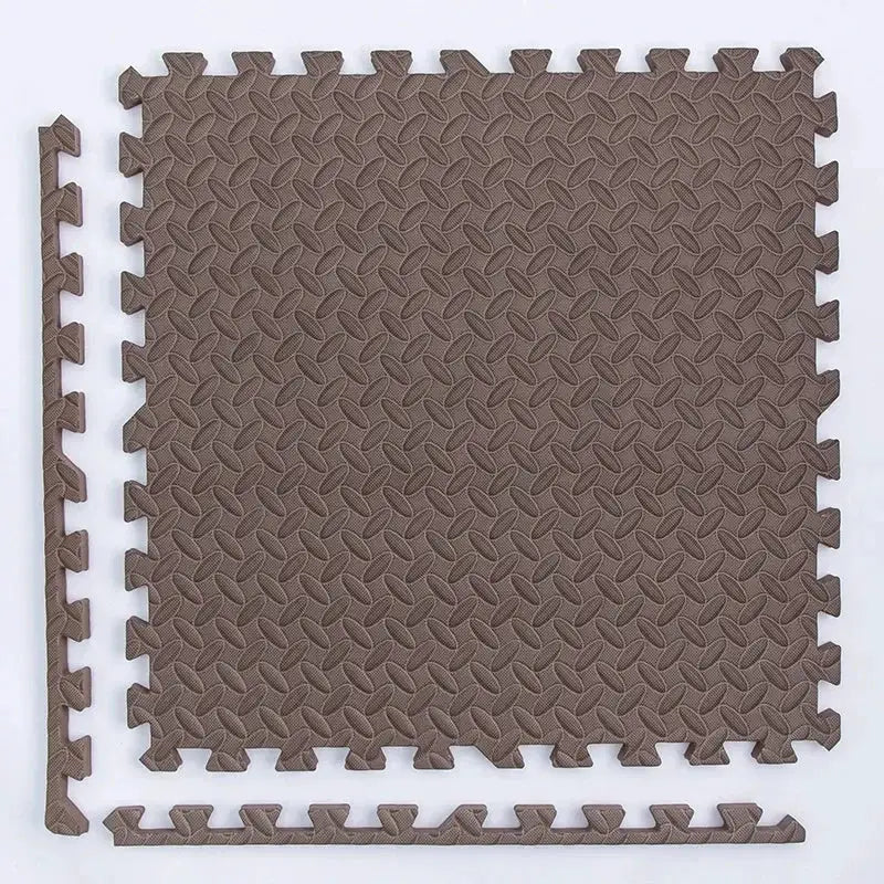 4 To 20 Pieces Puzzle Fitness Mat EVA Interlocking Foam Floor Tiles For Home Gym Non Slip Floor Mat For Kids