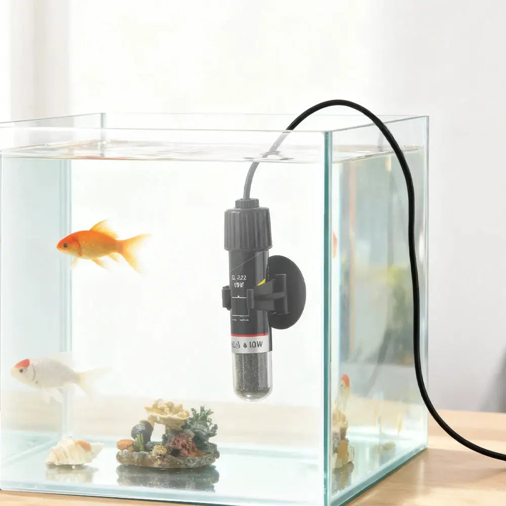 USB Mini Aquarium Heater for Small Fish Tanks with Automatic Constant Temperature Control 26 Celsius Immersion Type