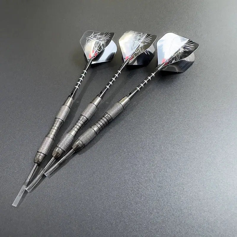 Dart game 3 Piece Set 20g Imitation Tungsten Steel Needle Darts With Black Aluminum Rod For Professional Competition And Training