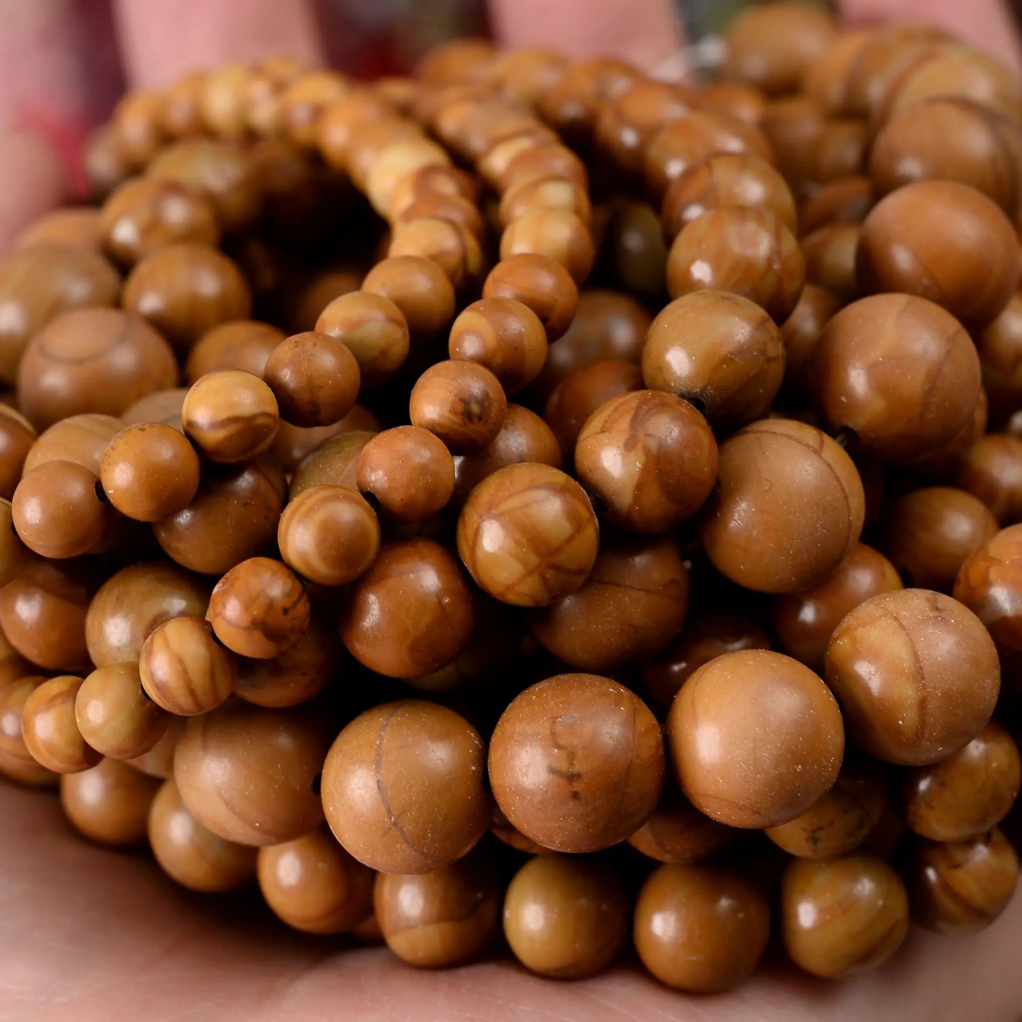 Natural Stone Beads Lava Jasper Tiger Eye Quartz Agate Round Beads 4 To 12mm For Jewelry Making DIY Bracelet Accessories