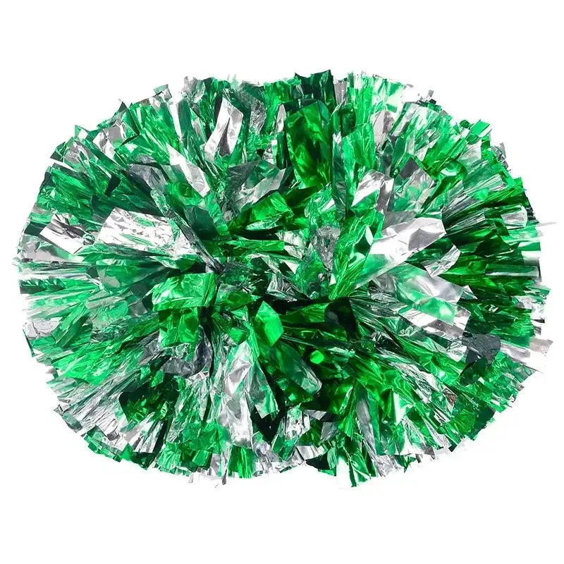 Large Cheerleading Pom Poms With Handle Cheer Balls Big Gold Silver Red Yellow Blue For Women And Kids Accessories