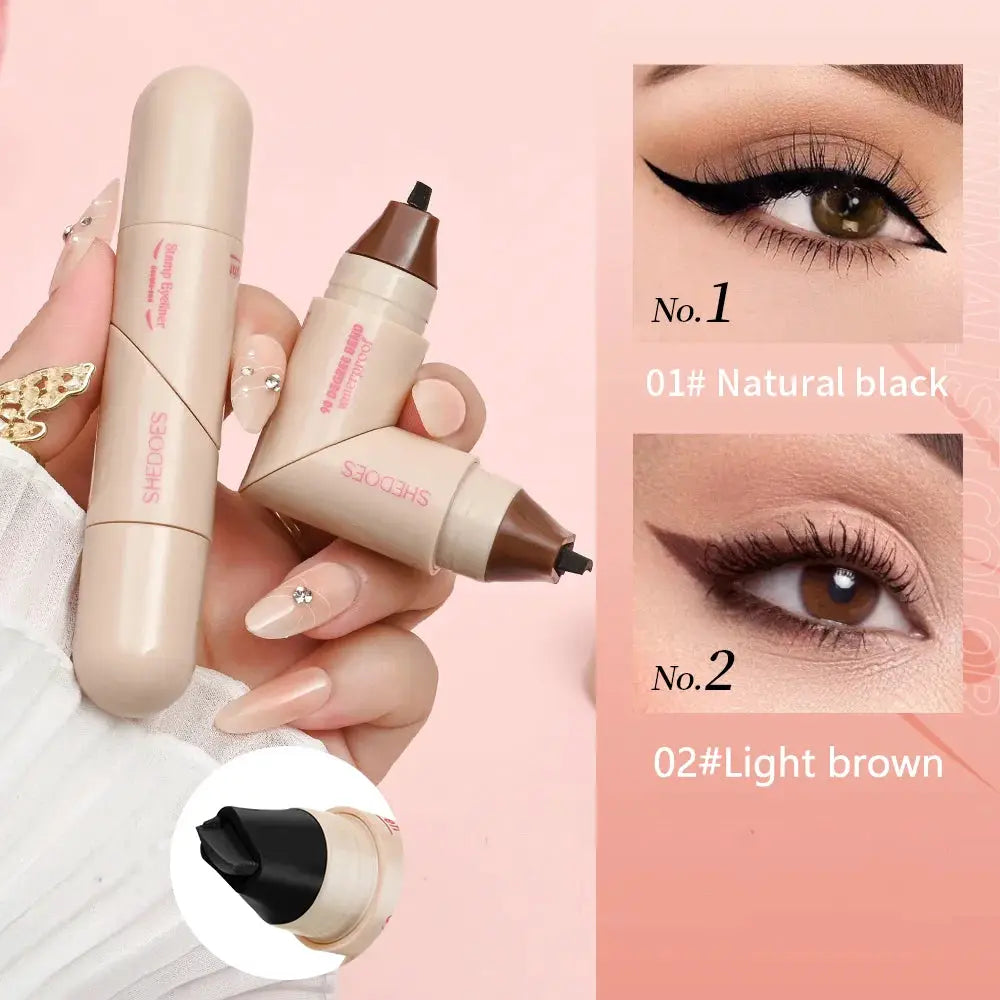 NovaLine Precision Pro Eyeliner Pen Waterproof Fast Drying Smooth Easy To Color For Natural Looking Eye Makeup