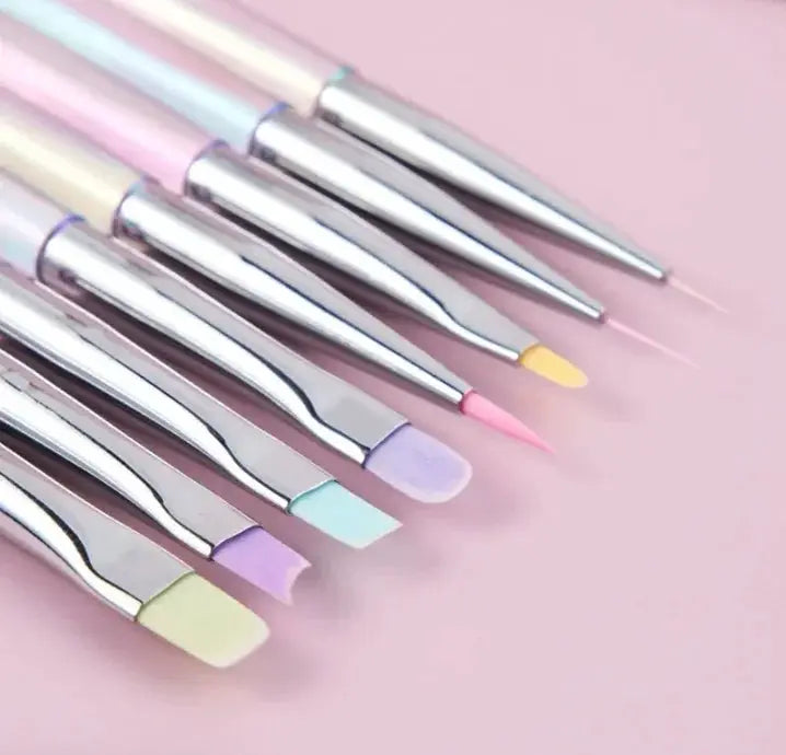 Aurora Nail Design Art Pen Transparent Brush For Precise UV Gel Extension And Intricate Nail Art Tool