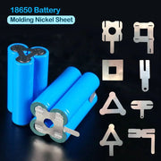 30 Pcs Nickel Plated Steel Strips for 18650 Battery Spot Welding 0.12mm Thick Strips