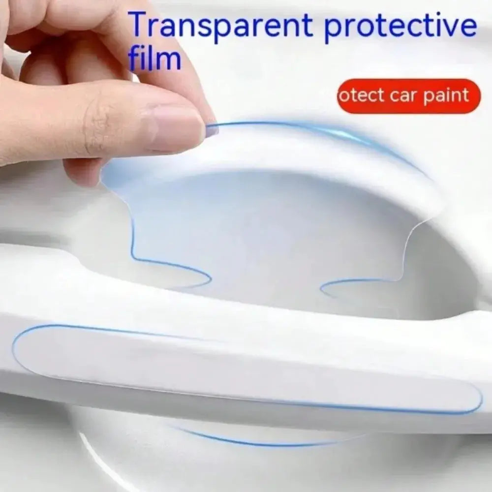 8 Piece Set Car Door Handle Stickers And Door Bowl Stickers Scratch Resistant TPU PVC Protective Film