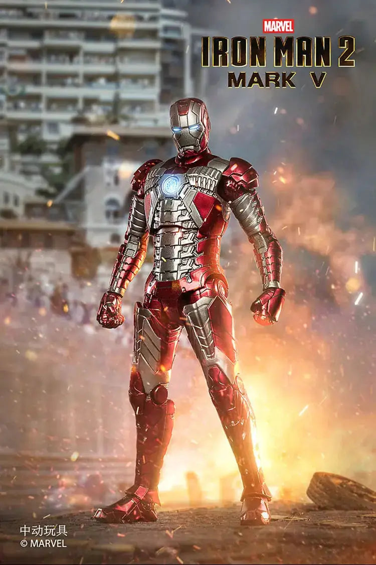 ZDTDS Iron Man Avengers MK37 Hammerhead MK12 MK38 Igor MK9 Iron Patriot War Machine Action Figure Collectible Toy