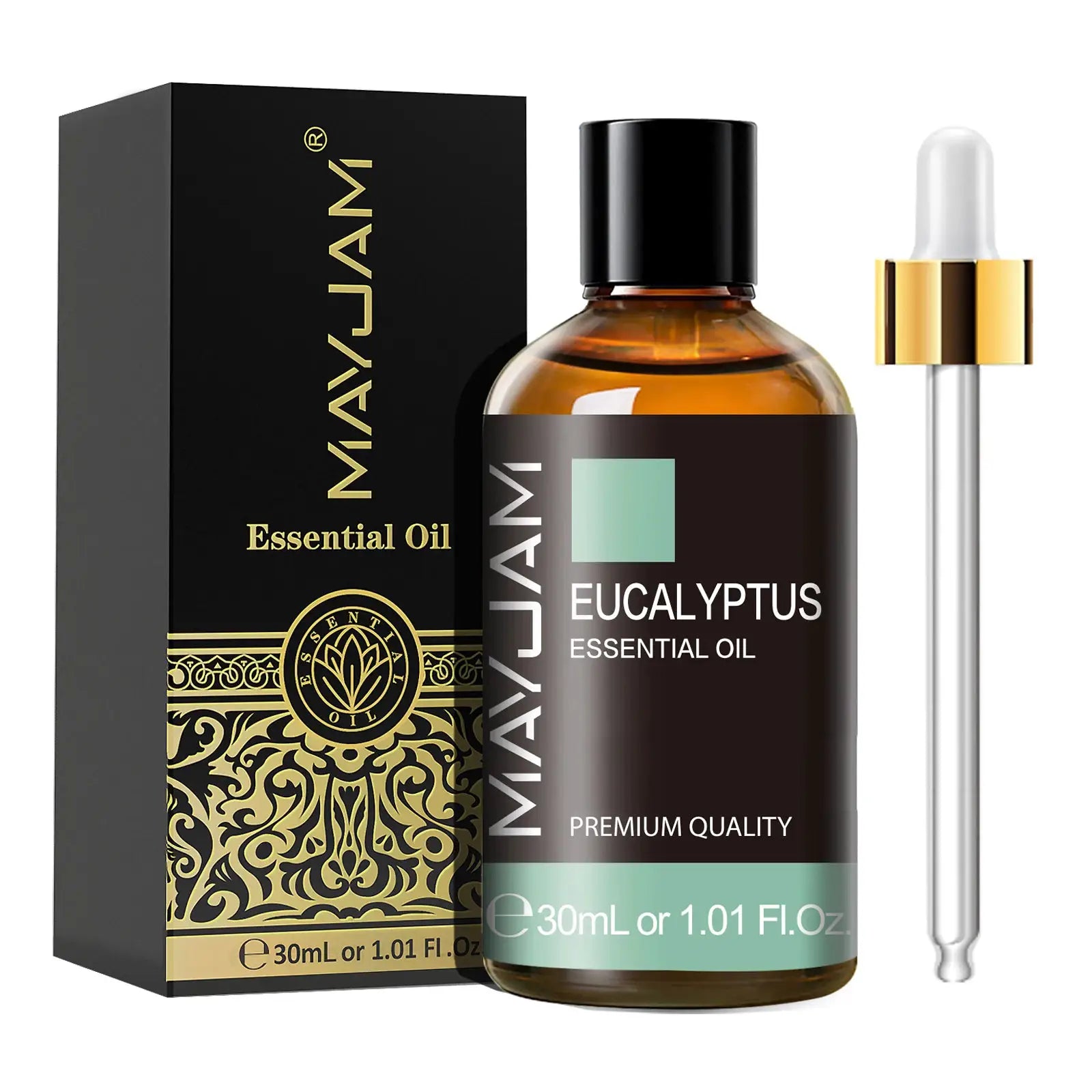 MAYJAM 30ml Aromatherapy Essential Oil Lavender Vanilla Jasmine Eucalyptus Peppermint For Diffuser Candle Soap