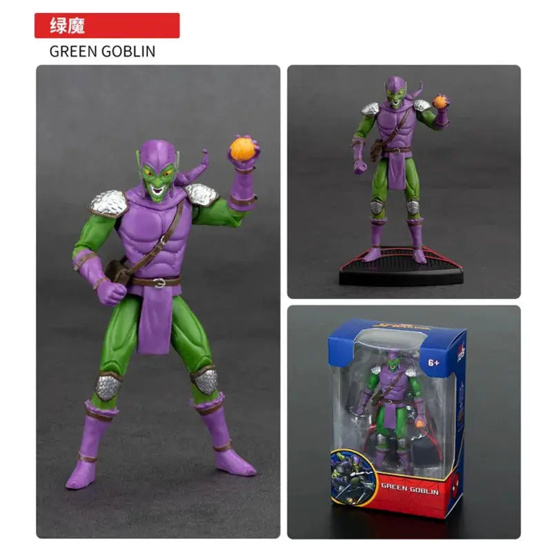 ZD Original Spider Man 4Inch Action Figures Green Goblin Doctor Octopus Venom Gwen Electro Scarlet Spider 2099 Rhino