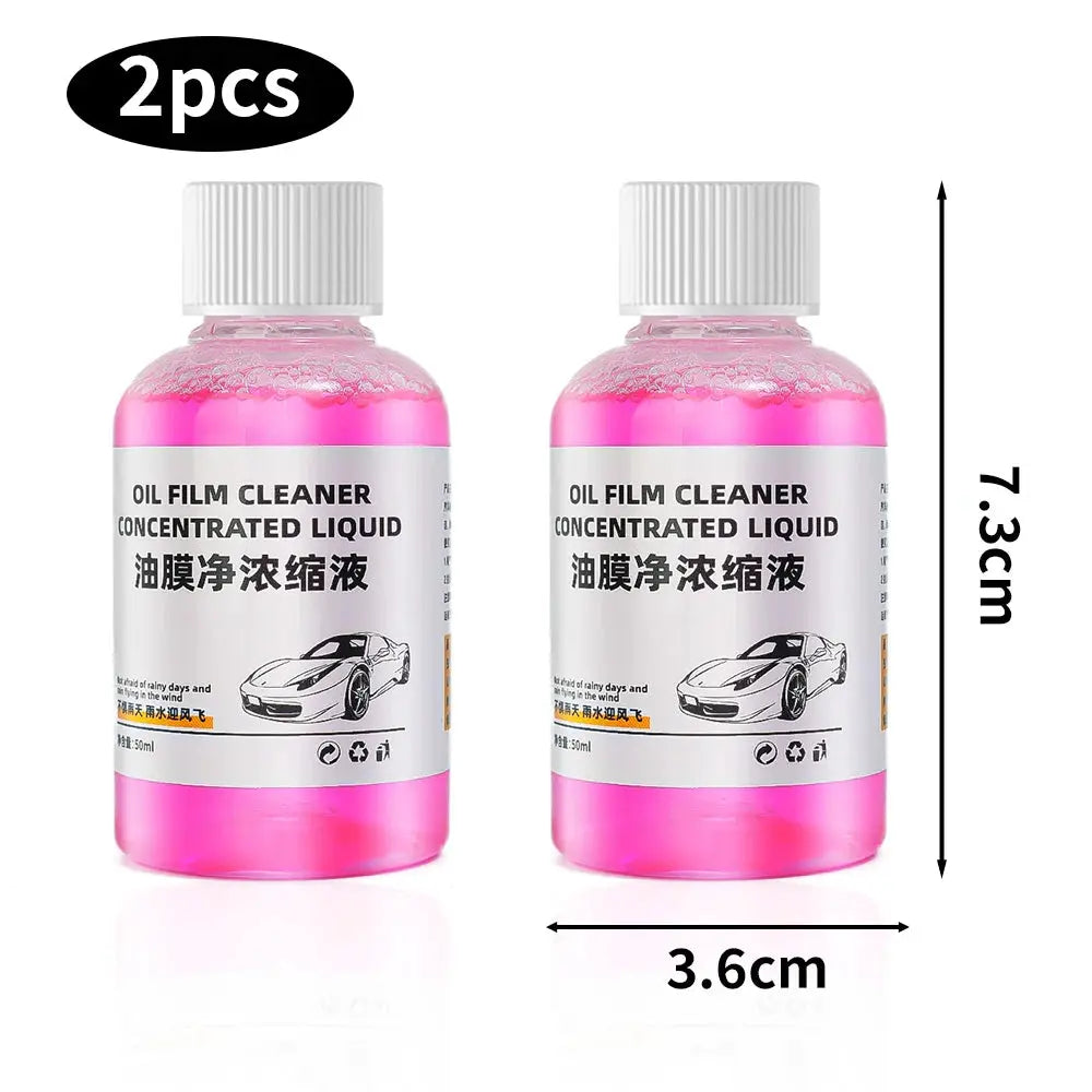 Car Glass Coating Oil Film Cleaner Brush for Rearview Mirrors Anti Fog