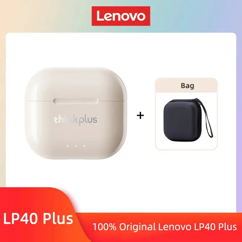 Lenovo LP40 II Earphones Bluetooth 5.3 True Wireless Noise Reduction With Stable Connection And Low Latency