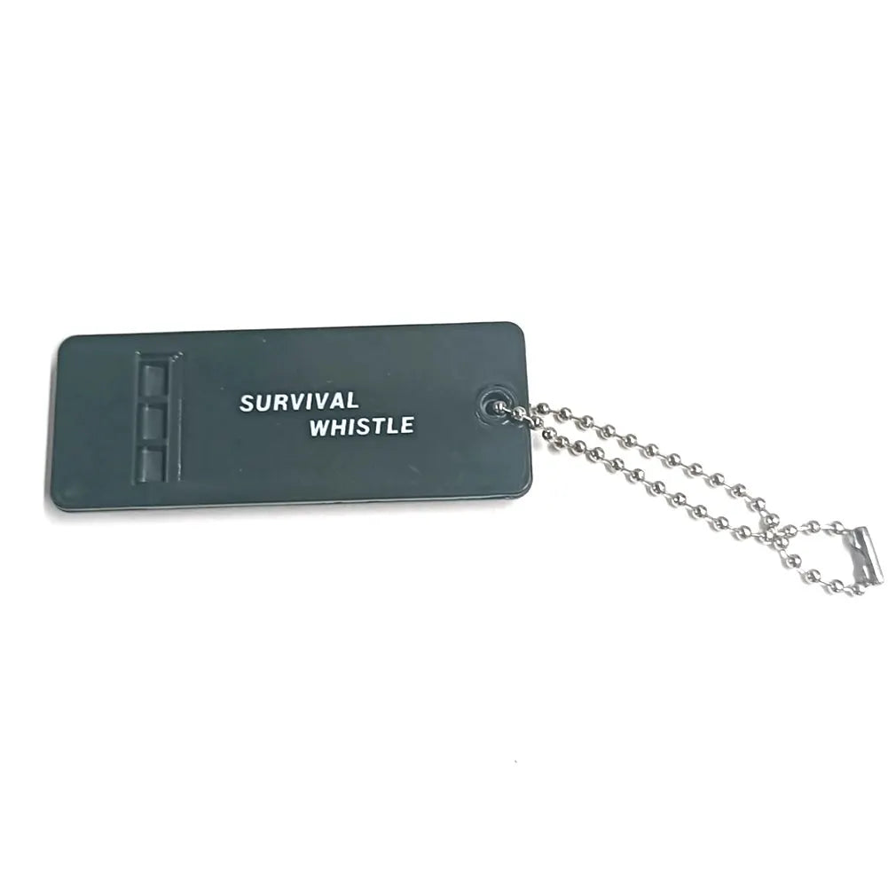 Three Frequency High Decibel Survival Whistle For Outdoor Hiking Camping Hunting Emergency Signaling Tool