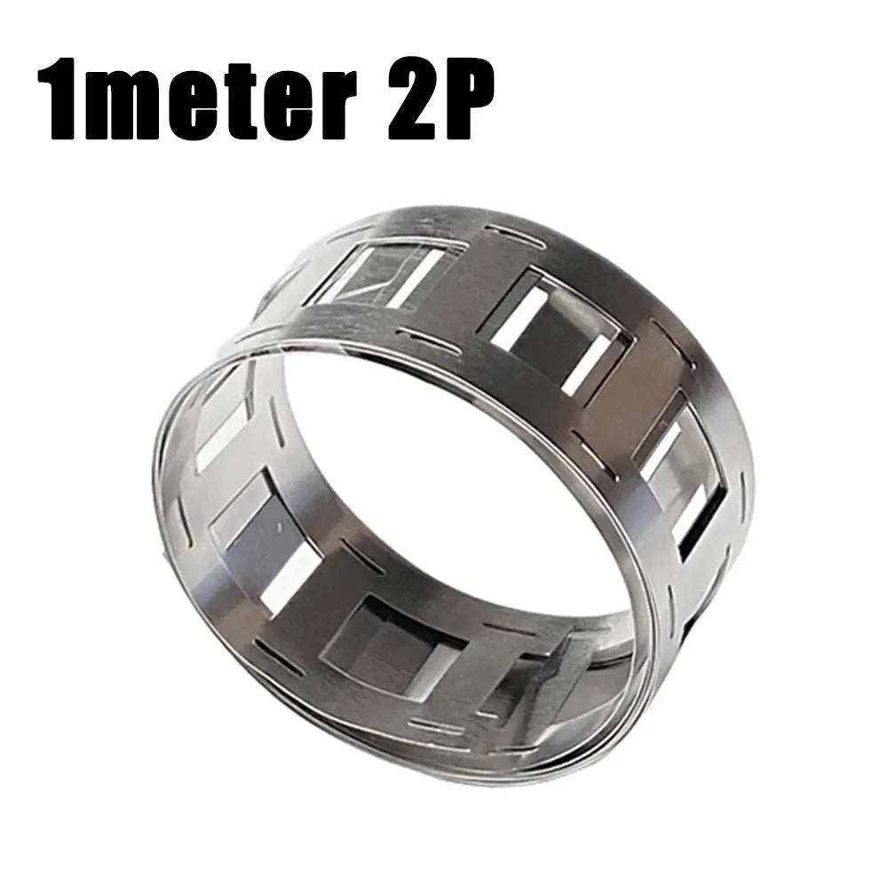 One Meter Nickel Strip 0.15mm Thick by 27mm Wide for 18650 Battery Packs Spot Welding 2P to 7P