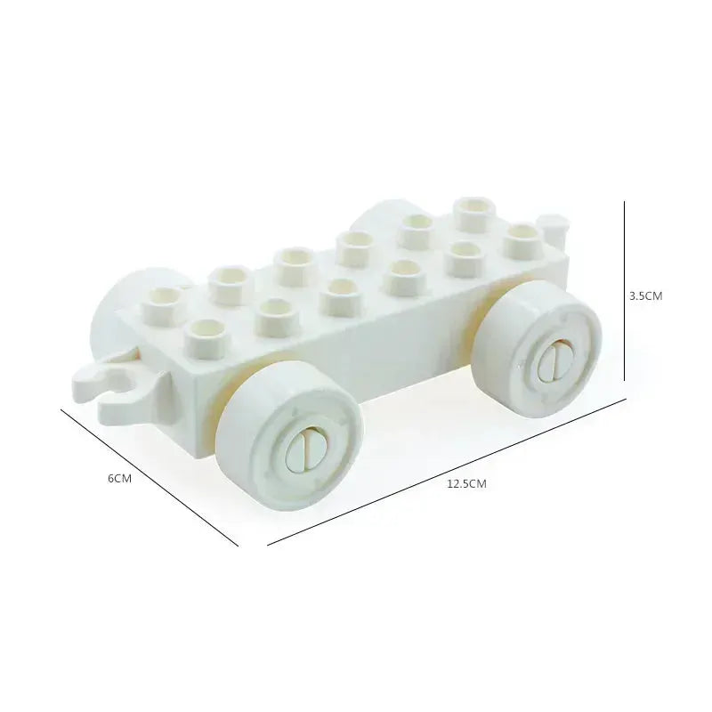 Big Building Blocks Accessories Compatible With Large Bricks Educational Toy Set For Kids Trucks Cars City Traffic