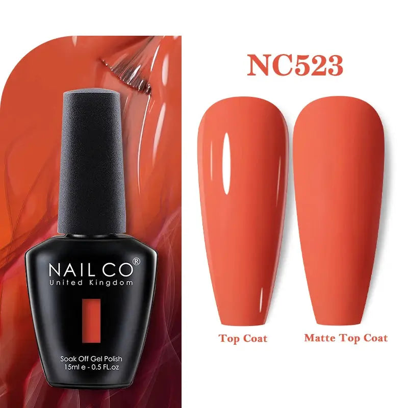 NAILCO 283 Colors Gel Nail Polish Kit Ultra Long Lasting UV Gel Varnish With 30 Day Shine