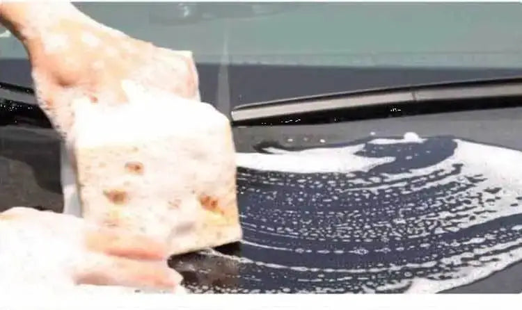 Simples Market car wash sponge block, large honeycomb sponge brush for automotive cleaning.